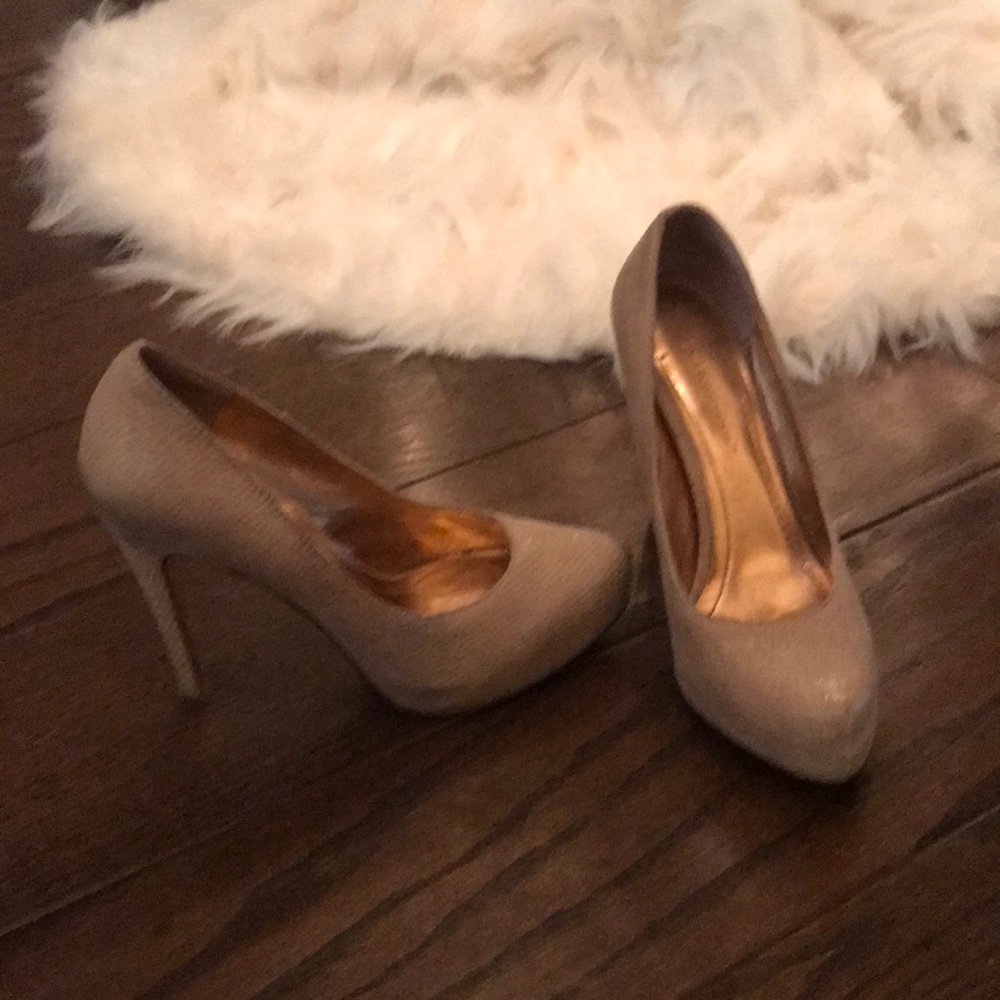 BCBG platform stilettos